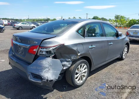 2019 Nissan Sentra Sv from USA, damaged, VIN 3N1AB7AP1KY246764